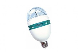 Lampara giratoria multicolor LED